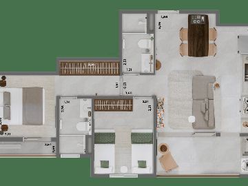 Planta de 62M�
