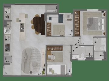 Planta de 75M�
