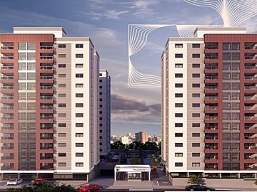 Apartamentos de 88,40M e 88,40M